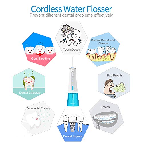 Waterproof USB Rechargeable Water Flosser