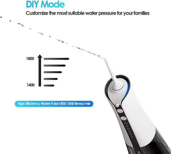 DIY mode electric water flosser