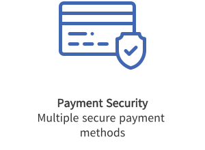 multiple secure payment methods