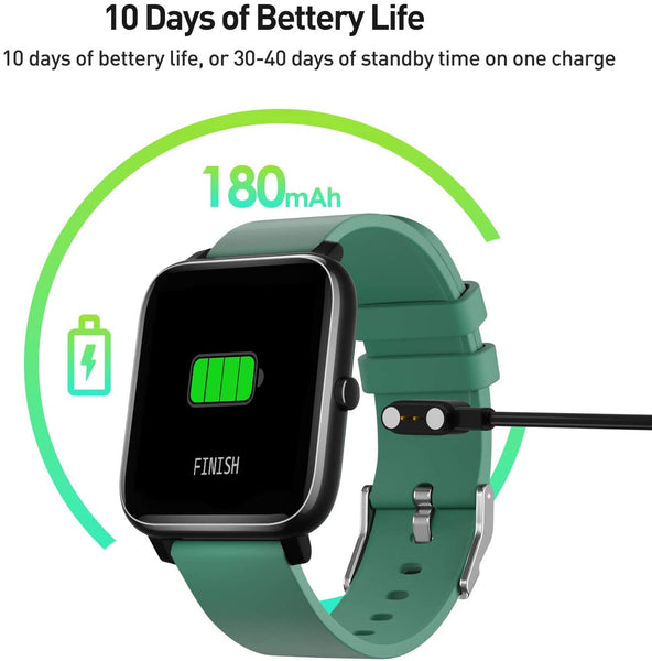 10 days battery life smart watch