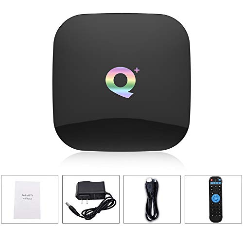  Android 10.0 TV Box 4GB RAM 32GB ROM, Q Plus Android Box H616  Quad-core WiFi 2.4GHz Support 6K H.265 HD 2.0 Ethernet : Electronics