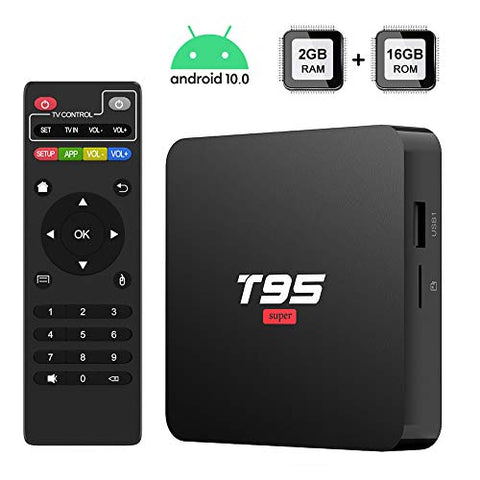  Android tv Box 10.0, H616 Quad-core 4GB RAM 128GB ROM Smart Android  Box,Support 6K,3D,2.4G/5.0GHz Dual WiFi,10/100M Ethernet,Bluetooth 5.0,HDMI  2.0,H.265 Media Player : Electronics