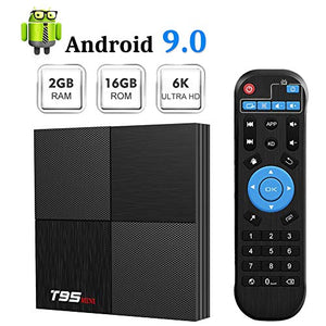 T95 Mini Android 9.0 TV Box, TUREWELL 2GB RAM 16GB ROM 2.4GHz WiFi Box –  Turewell