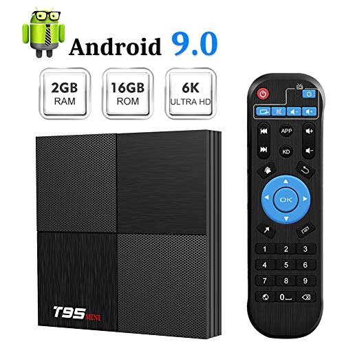 Android TV Box 10.0, T95 Quad-core 64 Bits 4GB RAM 32GB ROM 6K 3D