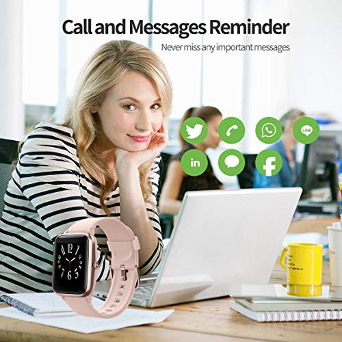 Call and SNS Reminders Smart Watch