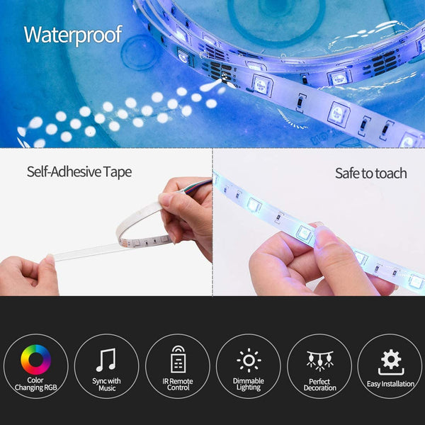 Waterproof LED strip lights