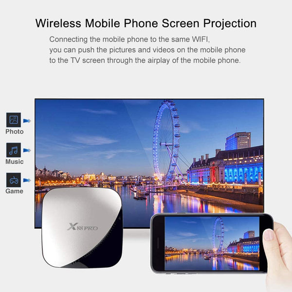 Wireless Mobile Phone Screen Projection