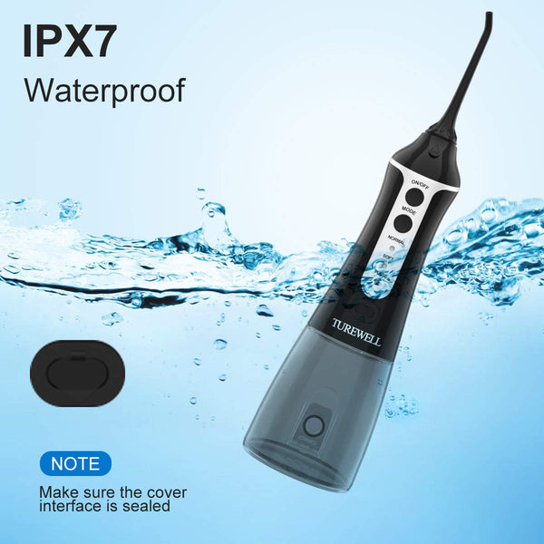 IPX7 Waterproof water flosser