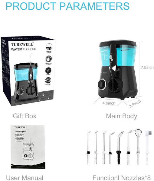 water flosser package