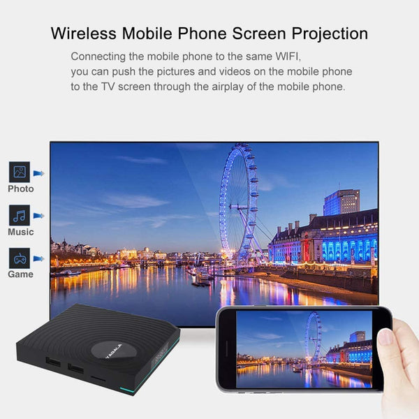 Wireless Mobile Phone Screen Projection Yagala TV Box
